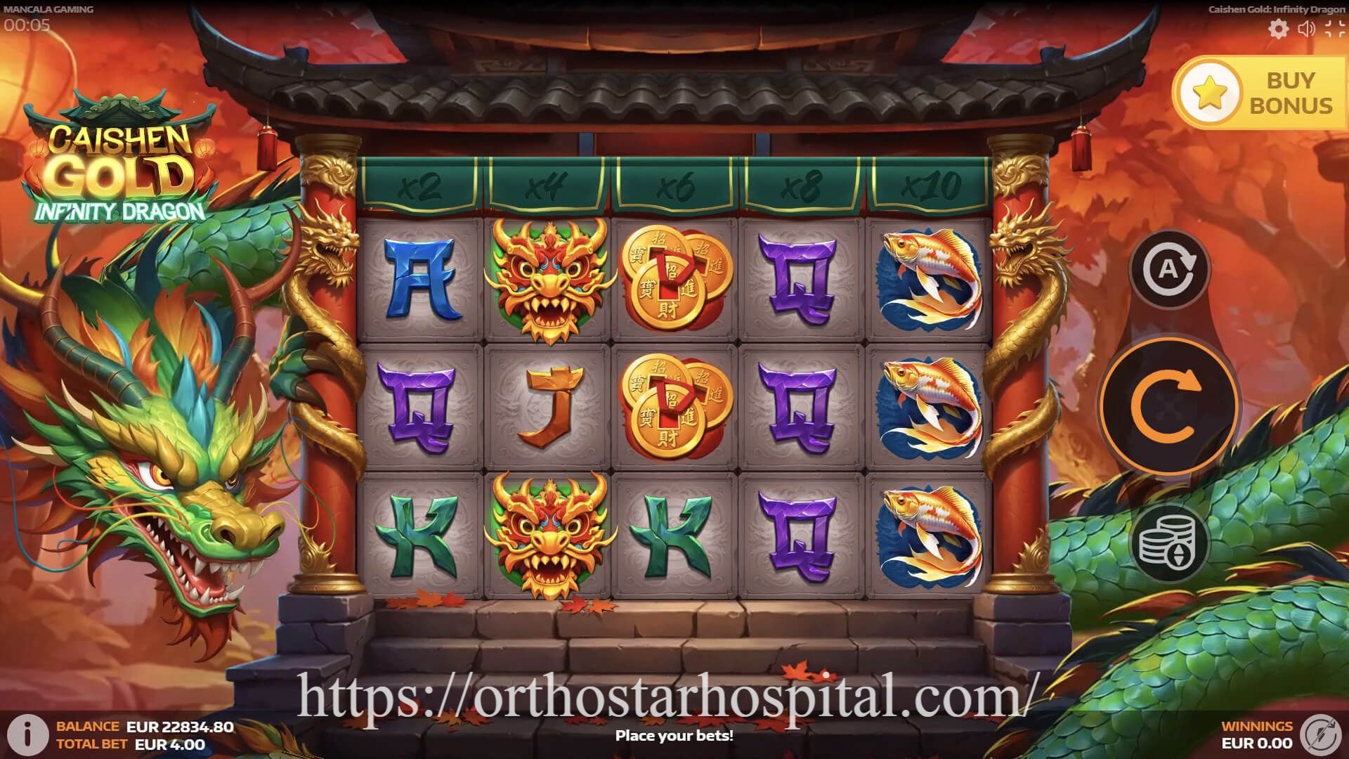 Caishen Gold Infinity Dragon: Slot Naga Abadi dengan Harta Tak Terbatas